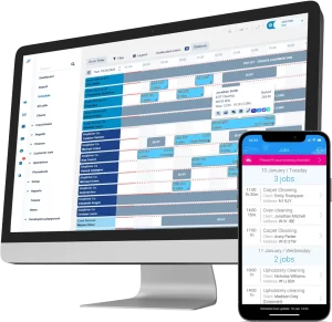 serviceos, management software, scheduling software