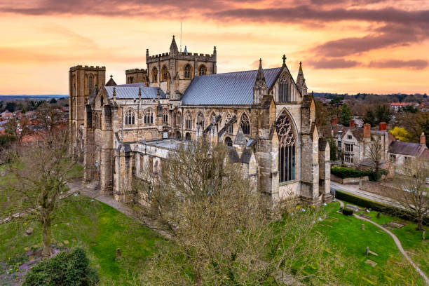 A picturesque view of Ripon Cathedral