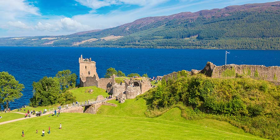 A scenic view of Inverness Castle or the River Ness, highlighting clean and picturesque surroundings.