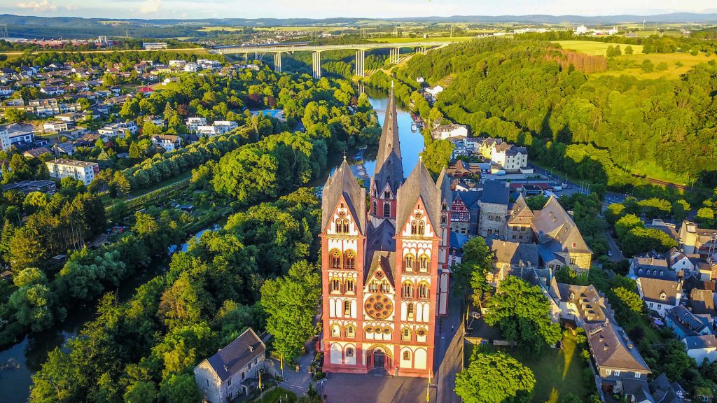 A scenic view of Lichfield Cathedral