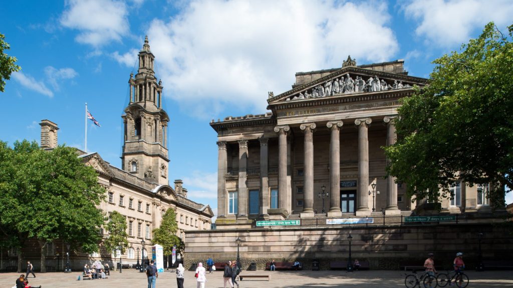 A view of Preston’s Harris Museum