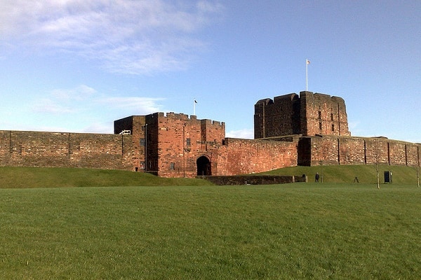 A view of the Carlisle Castle