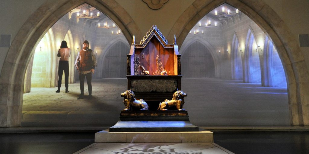 A view of the King Richard III Visitor Centre in Leicester