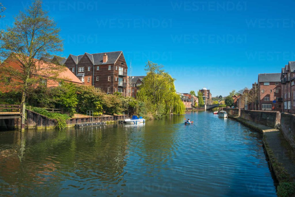 River Wensum, Norwich, Norfolk, England, United Kingdom, Europe